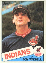 1985 Topps Baseball Cards      453     Tom Waddell